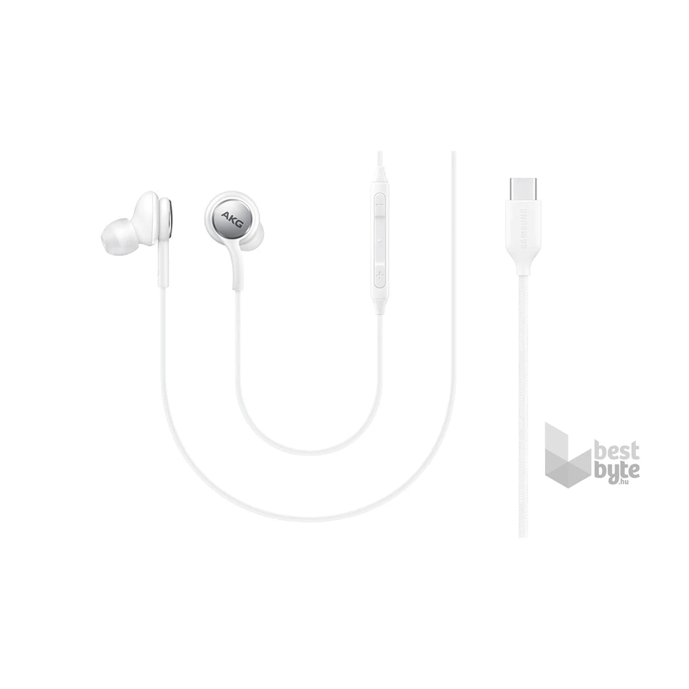 Samsung EO-IC100 AKG hangolású fehér USB-C fülhallgató