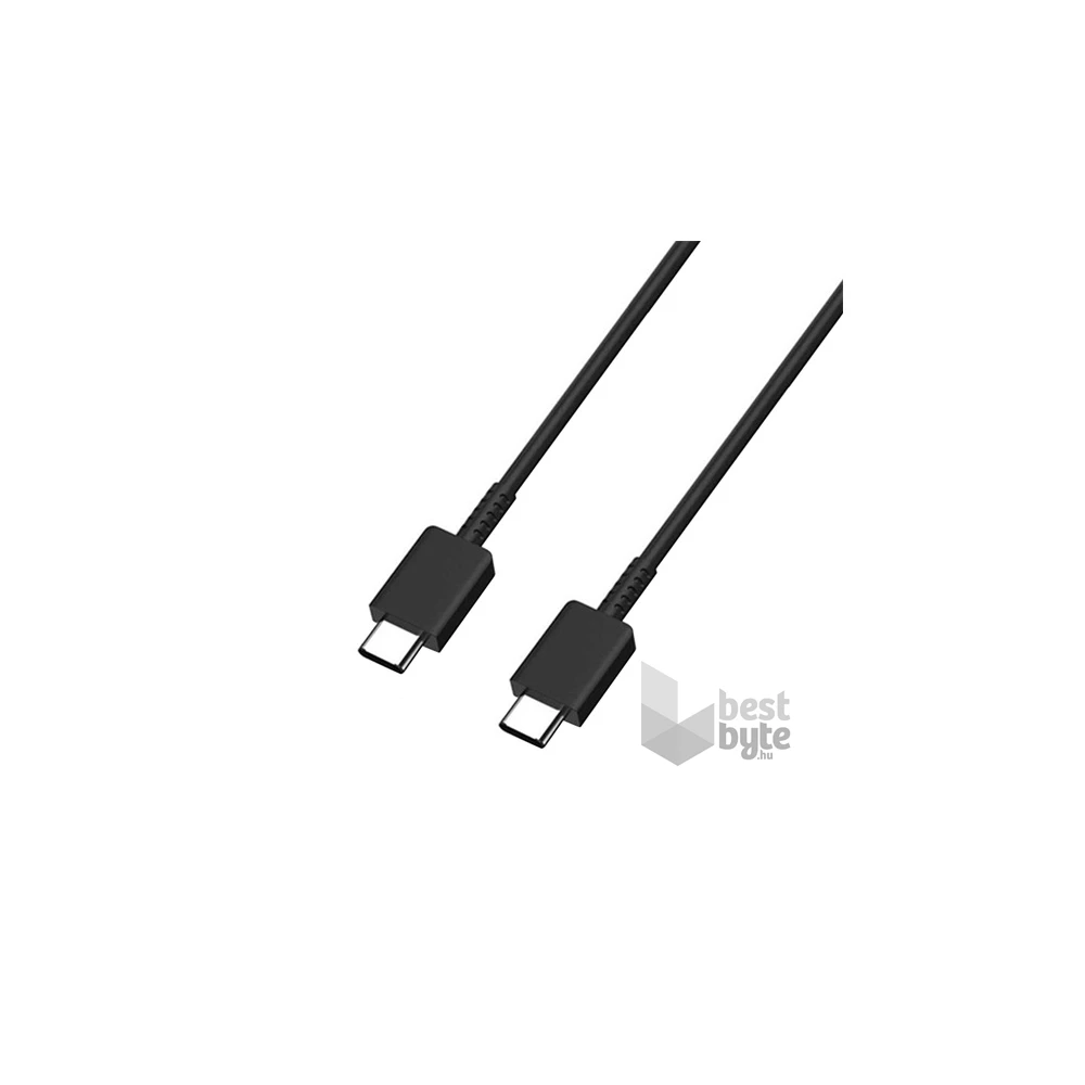 Samsung EP-DN980BBE / EP-DG980BBE / GH39-02077A 1m Type-C fekete adat- és töltőkábel