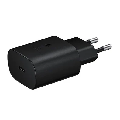 Samsung EP-TA800NBEGEU 25W Type-C fekete hálózati töltő