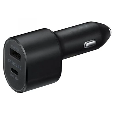 Samsung EP-L5300XBEG 45W USB/Type-C fekete autós töltő + Type-C kábel