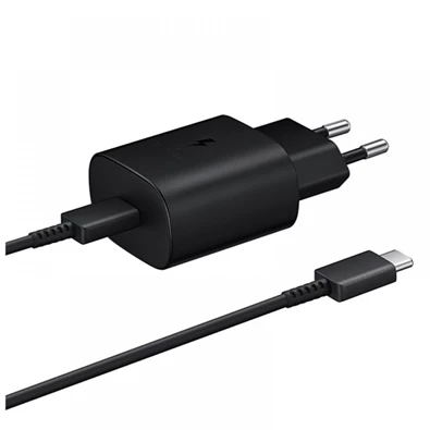 Samsung EP-TA800XBEG 25W USB Type-C fekete hálózati töltő