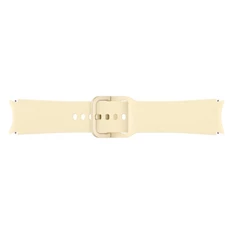 Samsung ET-SFR86SUEGEU Galaxy Watch 4 eSIM 44mm (SM-R875) / (SM-R870) / 4 Classic 42 mm (SM-R880) bézs szilikon óraszíj