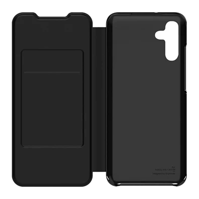 Samsung GP-FWA156AMABW Galaxy A15 5G (SM-A156) / Galaxy A15 (SM-A155) fekete oldalra nyíló tok