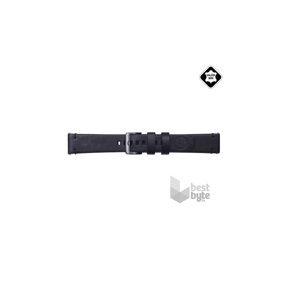 Samsung GP-R815BREEAAA univerzális 20mm fekete bőr óraszíj
