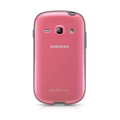 Samsung Galaxy Fame rózsaszín műanyag hátlap