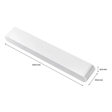 Samsung HW-S61D/EN 5.0 csatornás fehér hangprojektor