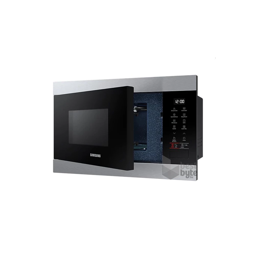 Samsung MG22M8274AT/E2 1300W 22L ezüst beépíthető mikrohullámú sütő