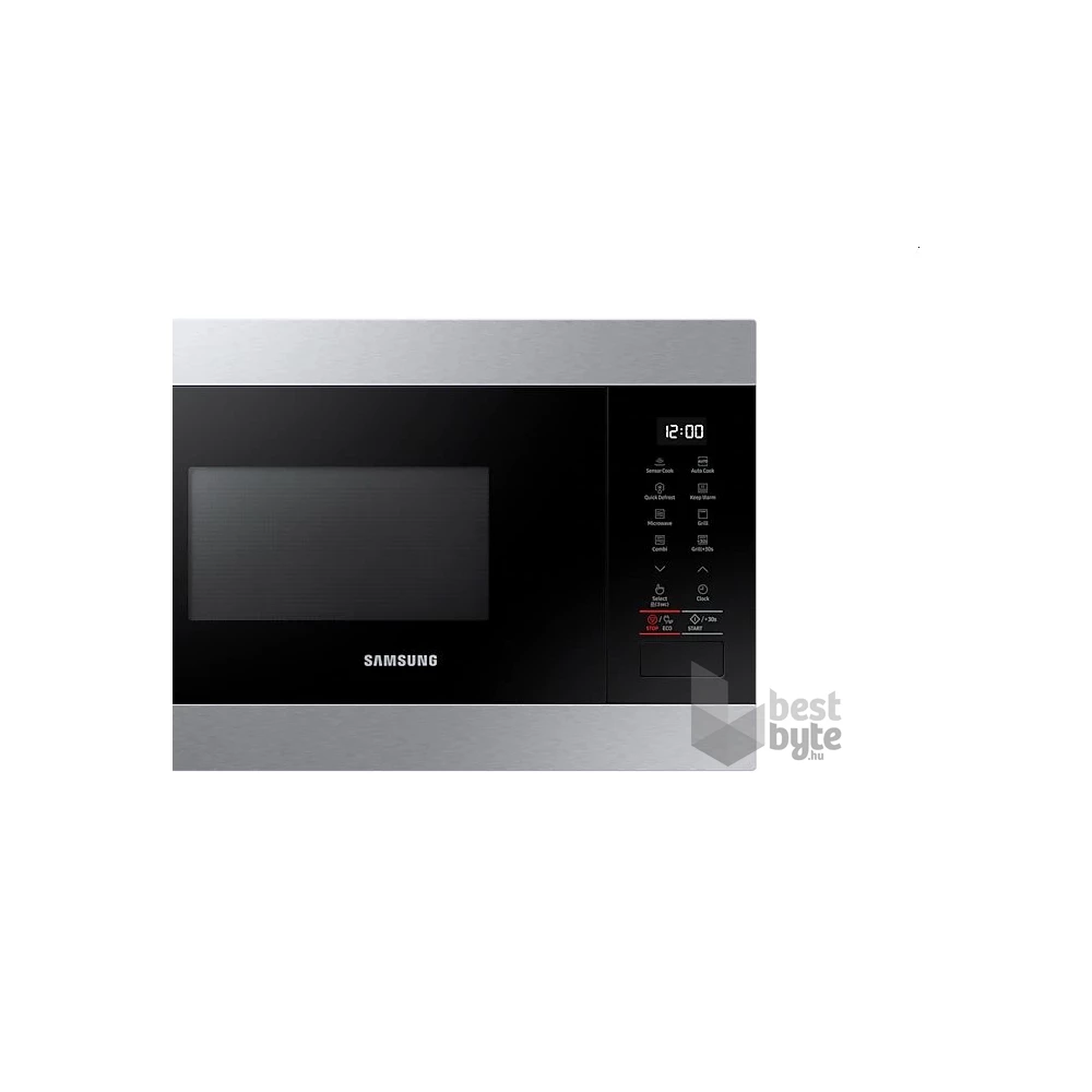 Samsung MG22M8274AT/E2 1300W 22L ezüst beépíthető mikrohullámú sütő