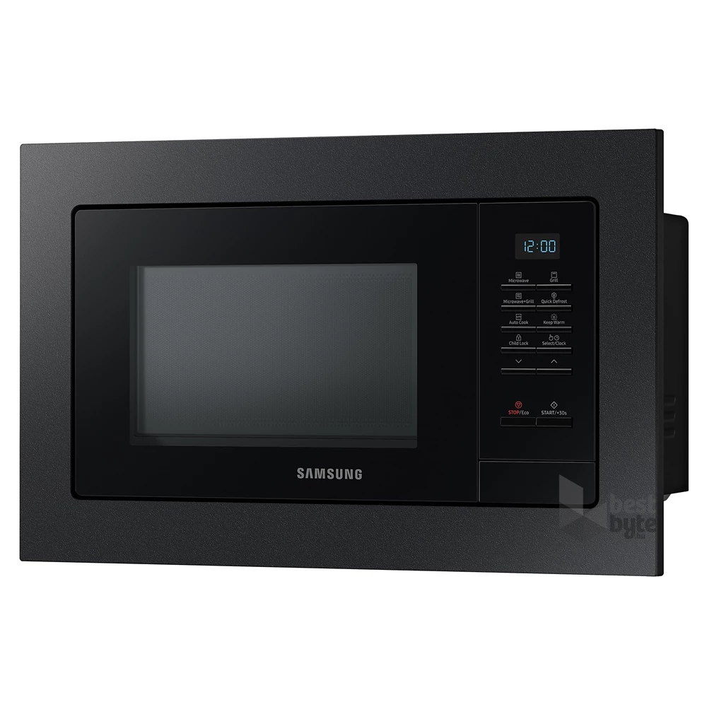 Samsung MG23A7013CB/EO 1300W 23L fekete beépíthető mikrohullámú sütő