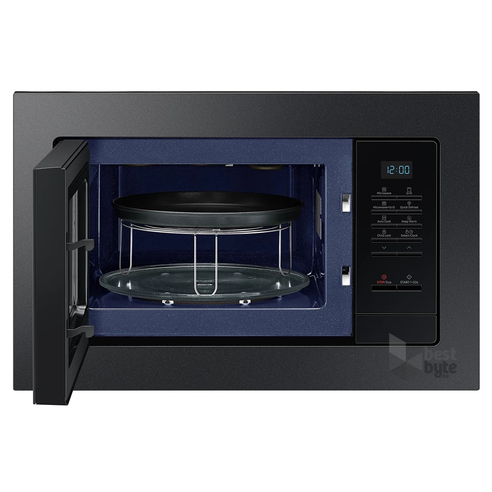 Samsung MG23A7013CB/EO 1300W 23L fekete beépíthető mikrohullámú sütő