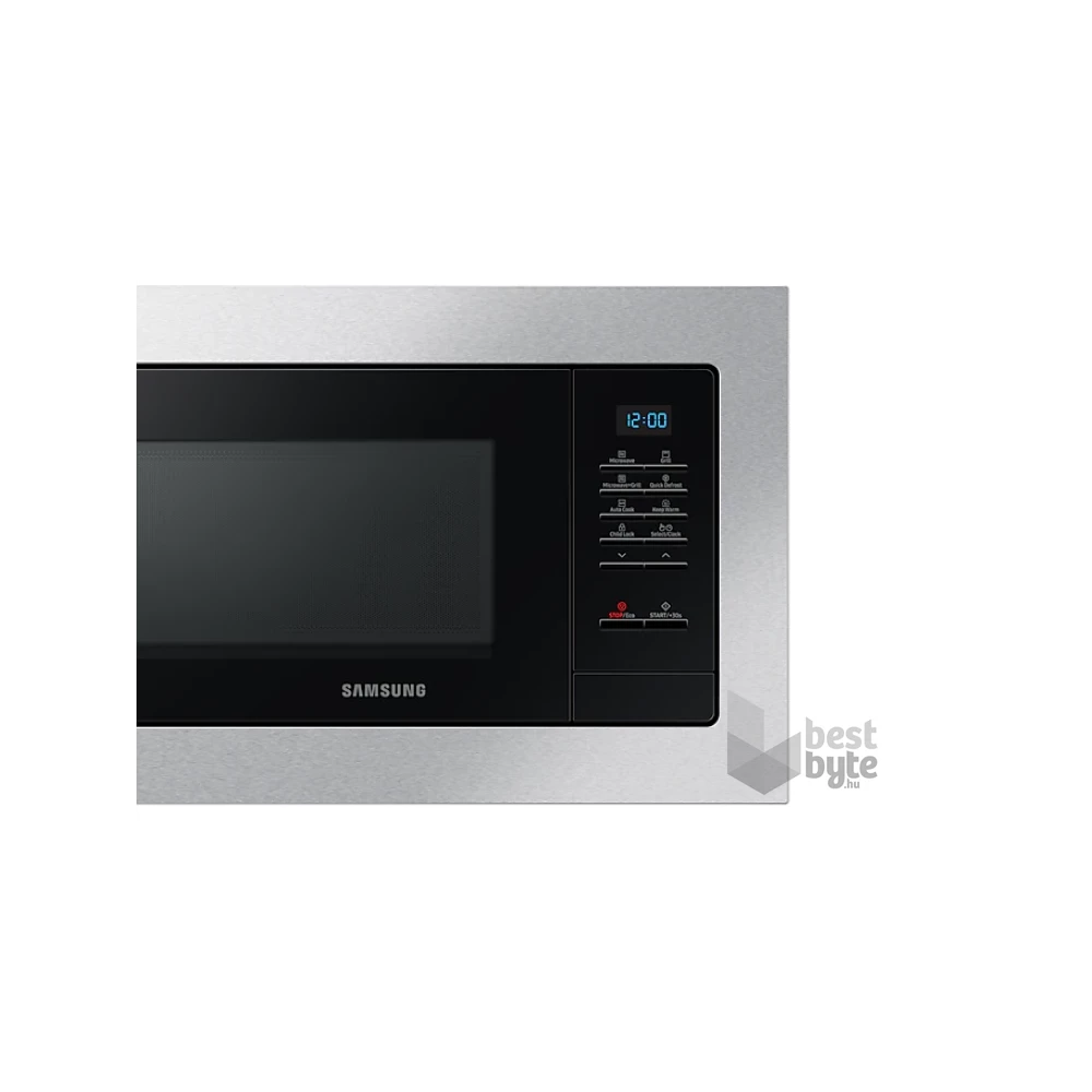 Samsung MG23A7013CT/EO 1300W 23L ezüst beépíthető mikrohullámú sütő