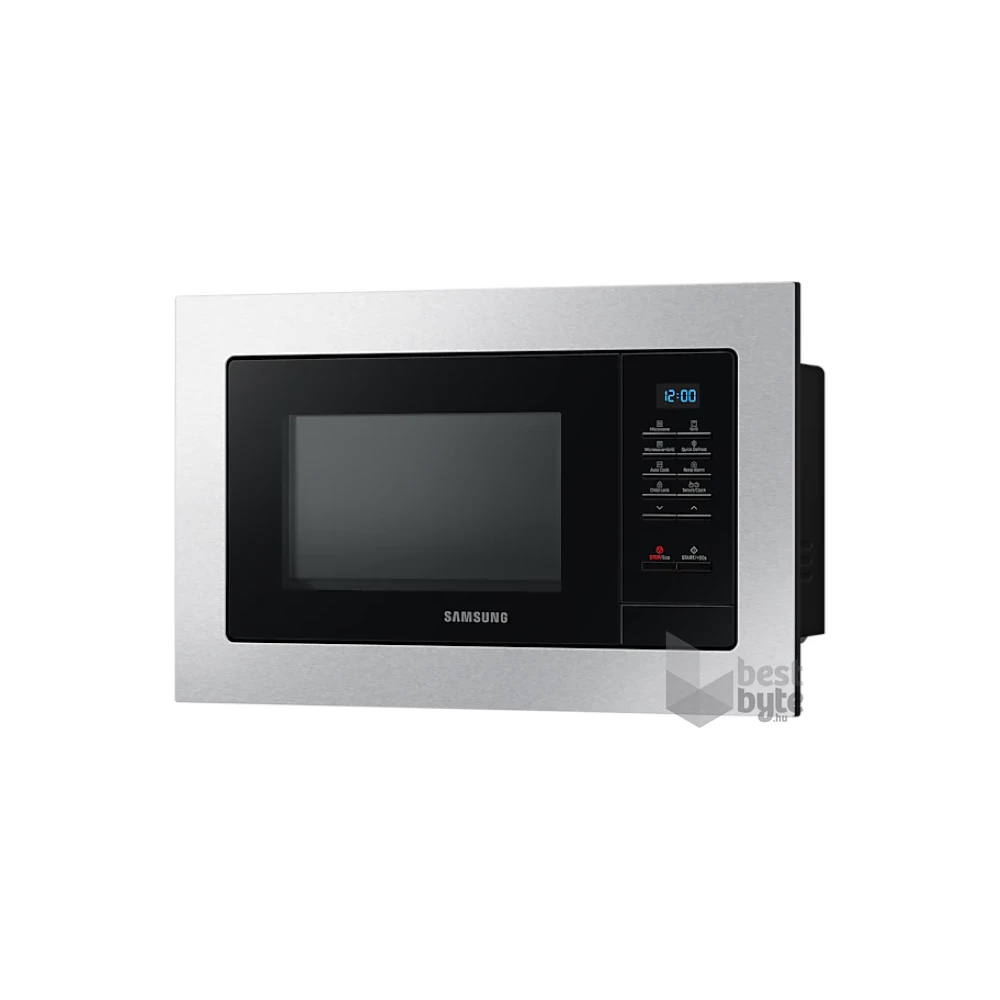 Samsung MG23A7013CT/EO 1300W 23L ezüst beépíthető mikrohullámú sütő
