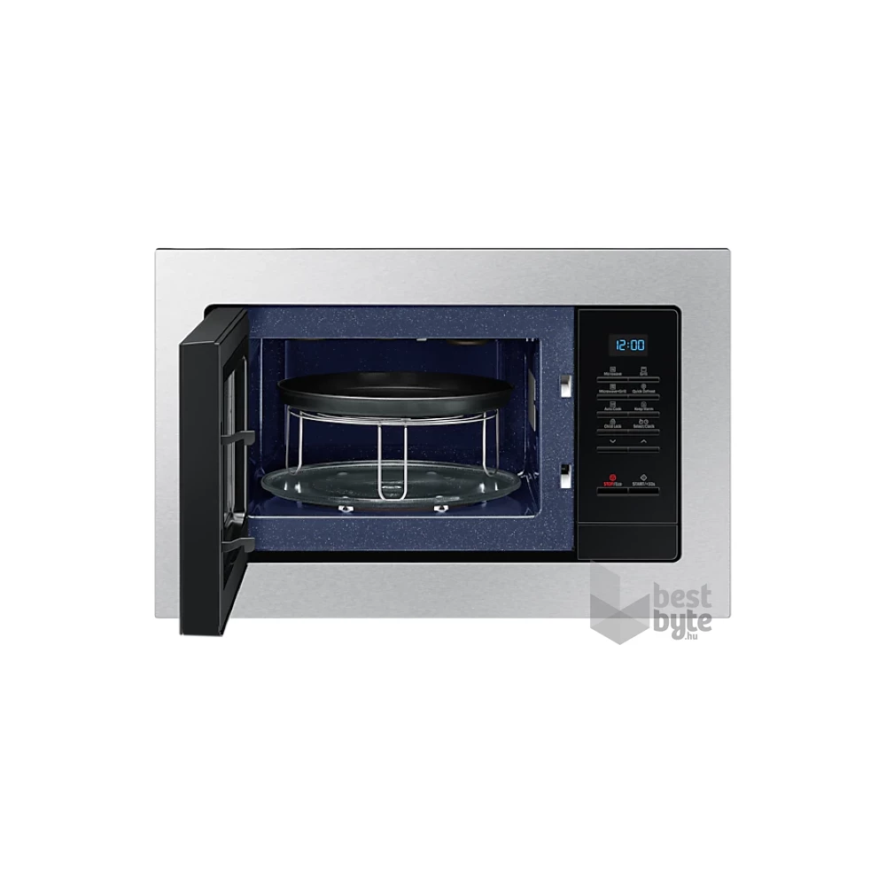 Samsung MG23A7013CT/EO 1300W 23L ezüst beépíthető mikrohullámú sütő