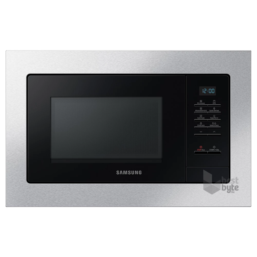 Samsung MG23A7013CT/EO 1300W 23L ezüst beépíthető mikrohullámú sütő