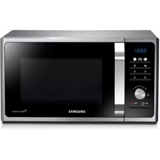 Samsung MG23F301TAS/EO 800W 23L ezüst-fekete mikrohullámú sütő (Újszerű)