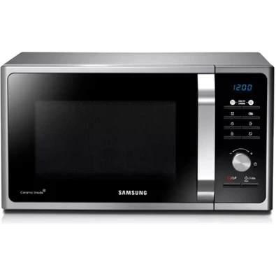 Samsung MG23F301TAS/EO 800W 23L ezüst-fekete mikrohullámú sütő (Újszerű)