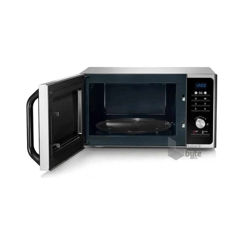Samsung MG23F301TAS/EO 800W 23L ezüst-fekete mikrohullámú sütő (Újszerű)