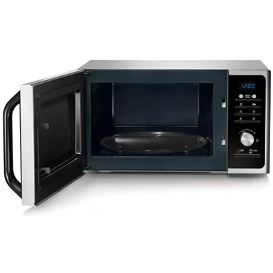 Samsung MG23F301TAS/EO 800W 23L ezüst-fekete mikrohullámú sütő (Újszerű)