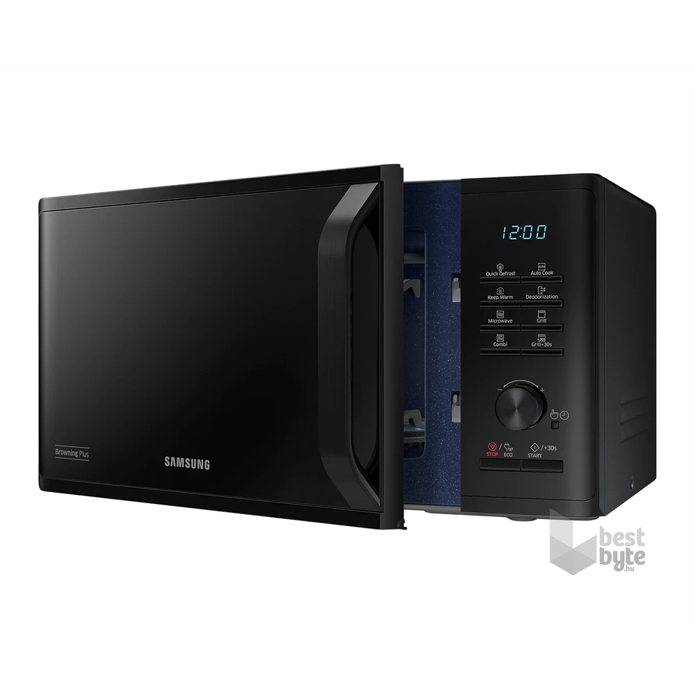 Samsung MG23K3515AK/EO 1250W 23L fekete mikrohullámú sütő