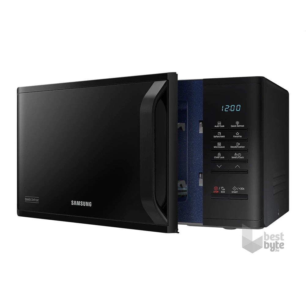 Samsung MS23K3513AK/EO 1150W 23L fekete mikrohullámú sütő