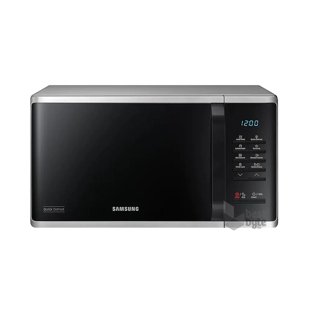 Samsung MS23K3513AS/EO 1150W 23L ezüst mikrohullámú sütő