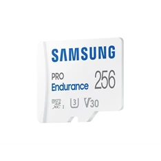 Samsung MicroSD kártya - 256GB MB-MJ256KA/EU (PRO Endurance, Class10, R100/W40, adapter, 256GB)