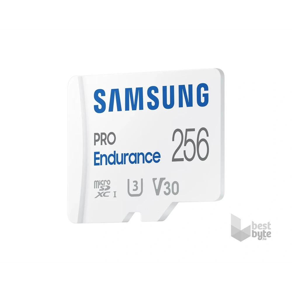 Samsung MicroSD kártya - 256GB MB-MJ256KA/EU (PRO Endurance, Class10, R100/W40, adapter, 256GB)