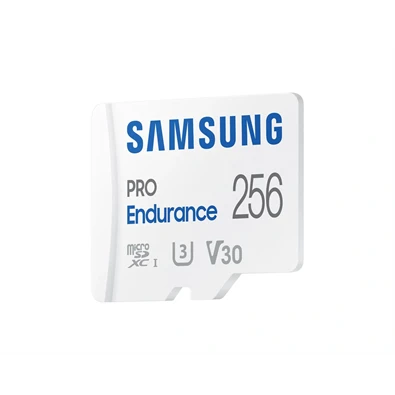 Samsung MicroSD kártya - 256GB MB-MJ256KA/EU (PRO Endurance, Class10, R100/W40, adapter, 256GB)
