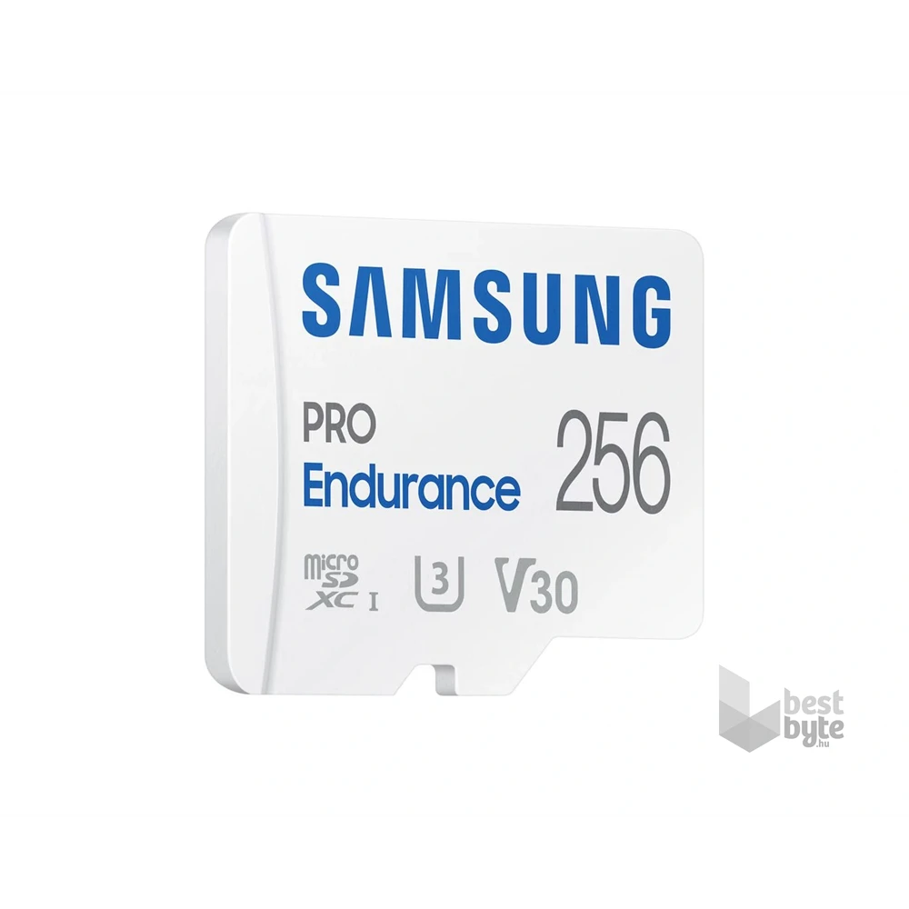Samsung MicroSD kártya - 256GB MB-MJ256KA/EU (PRO Endurance, Class10, R100/W40, adapter, 256GB)