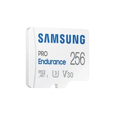 Samsung MicroSD kártya - 256GB MB-MJ256KA/EU (PRO Endurance, Class10, R100/W40, adapter, 256GB)