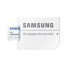 Samsung MicroSD kártya - 256GB MB-MJ256KA/EU (PRO Endurance, Class10, R100/W40, adapter, 256GB)