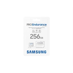 Samsung MicroSD kártya - 256GB MB-MJ256KA/EU (PRO Endurance, Class10, R100/W40, adapter, 256GB)