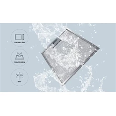 Samsung NK24C5070US/ÚR inox, szabadonálló, hagyományos, méret:60 cm, zajszint:75 dB, páraelszívó