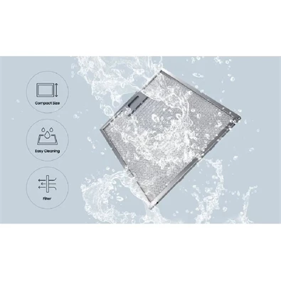 Samsung NK24C5070US/ÚR inox, szabadonálló, hagyományos, méret:60 cm, zajszint:75 dB, páraelszívó