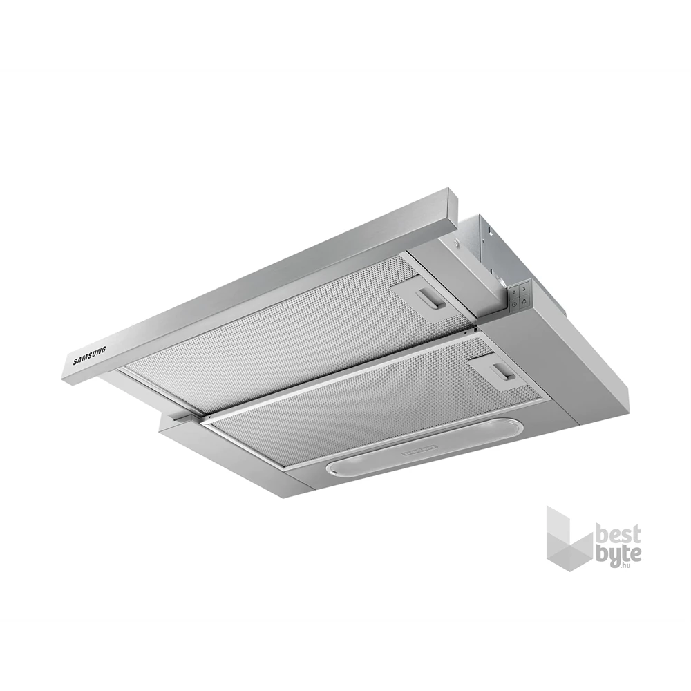 Samsung NK24M1030IS/UR inox, beépíthető, hagyományos, méret:59,8 cm, teleszkópos, zajszint:71 dB, páraelszívó