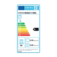 Samsung NV68A1170BS/OL ezüst beépíthető sütő