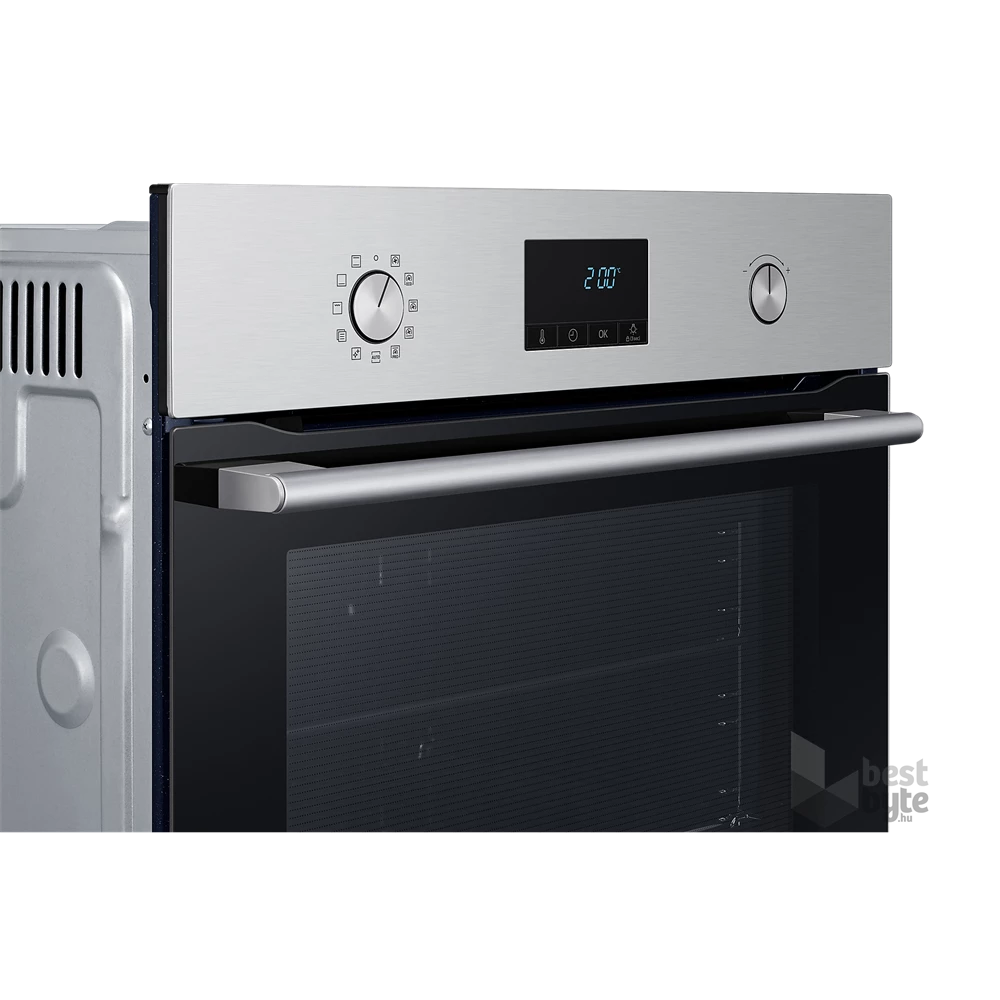 Samsung NV68A1170BS/OL ezüst, beépíthető, sütőtér: 68L, grill, légkeverés, pirolitikus, sütő
