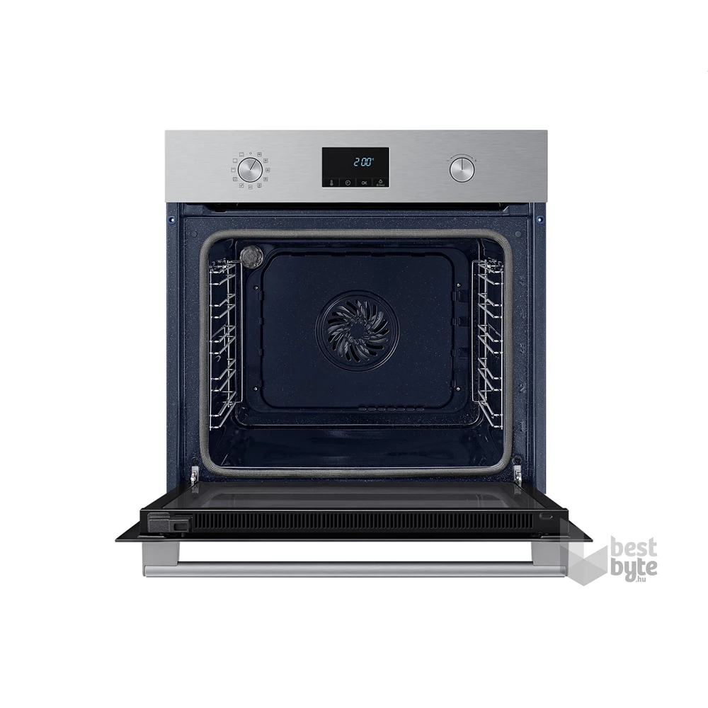 Samsung NV68A1170BS/OL ezüst, beépíthető, sütőtér: 68L, grill, légkeverés, pirolitikus, sütő