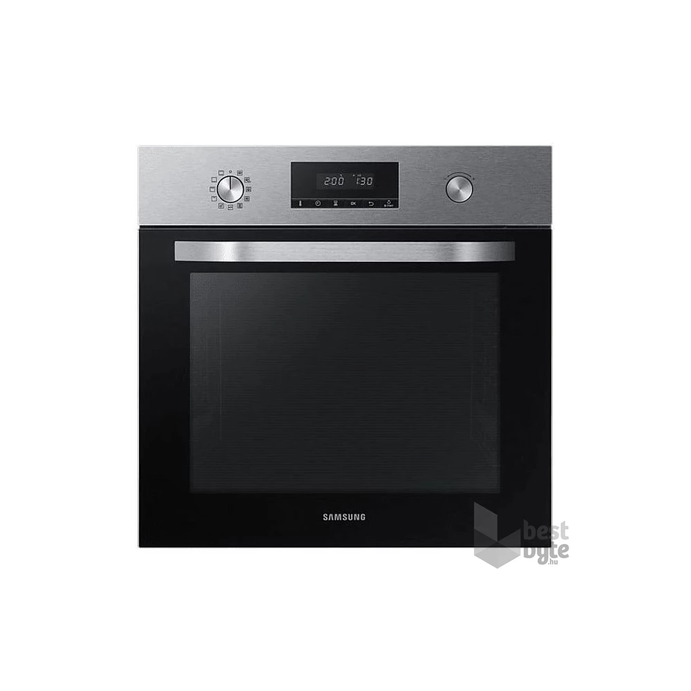 Samsung NV70K2340RS/EO inox, beépíthető, sütőtér: 70L, grill, légkeverés, katalitikus, sütő