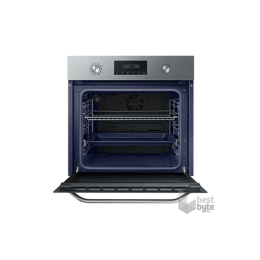 Samsung NV70K2340RS/EO inox, beépíthető, sütőtér: 70L, grill, légkeverés, katalitikus, sütő
