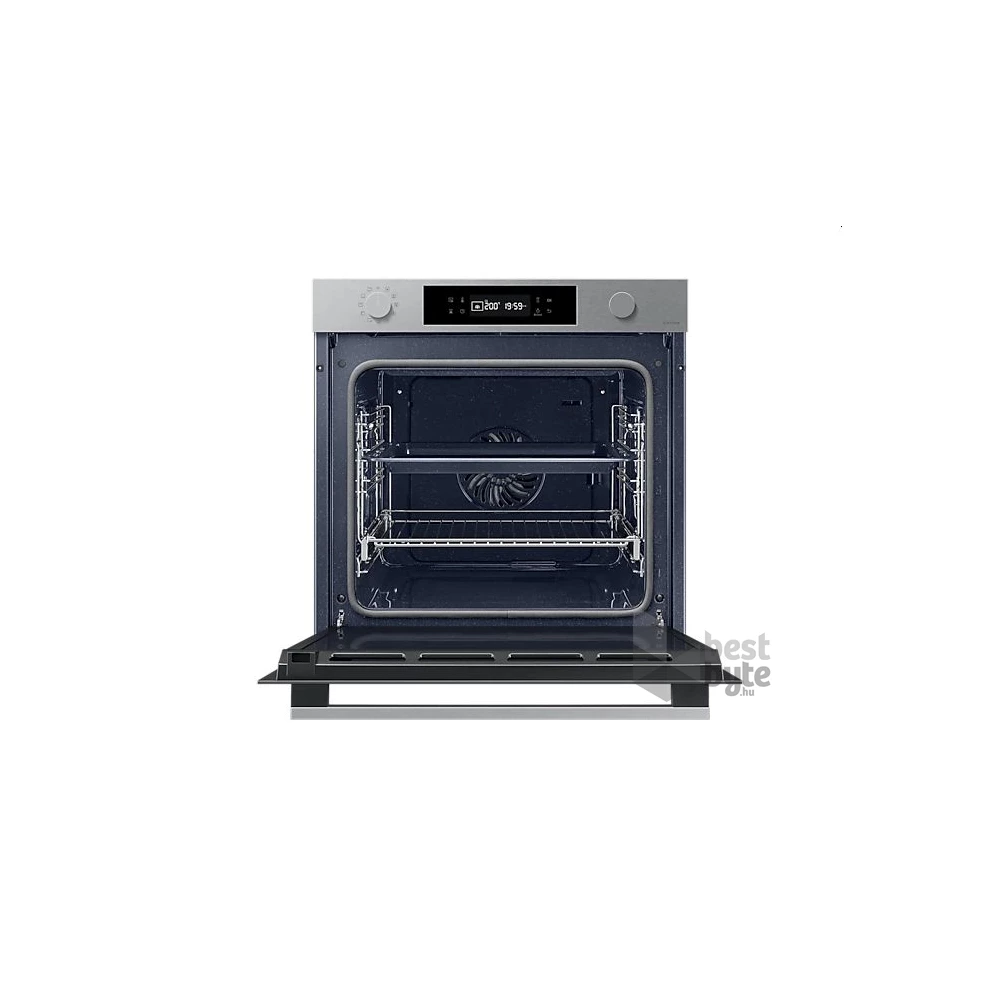 Samsung NV7B41301AS/U3 inox, beépíthető, sütőtér: 76L, grill, légkeverés, pirolitikus, sütő