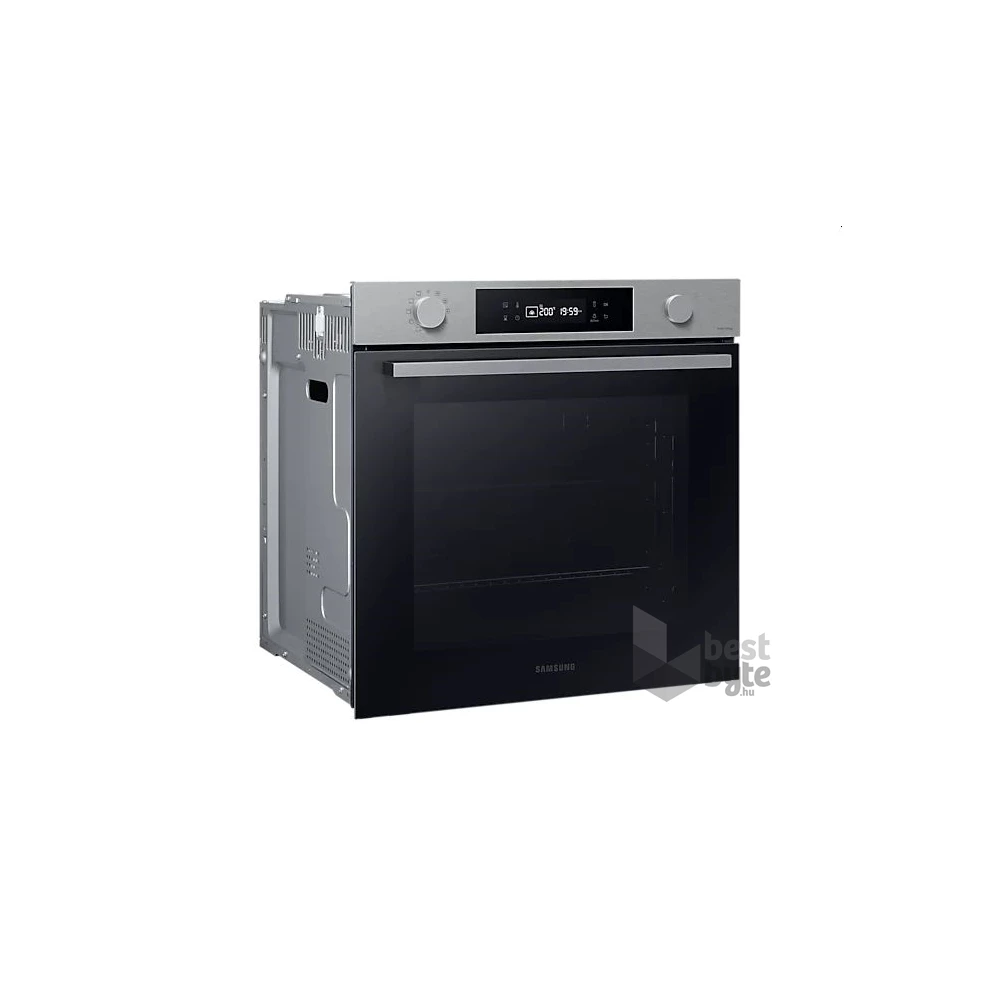 Samsung NV7B41301AS/U3 inox, beépíthető, sütőtér: 76L, grill, légkeverés, pirolitikus, sütő