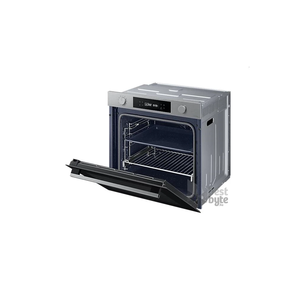 Samsung NV7B41301AS/U3 inox, beépíthető, sütőtér: 76L, grill, légkeverés, pirolitikus, sütő
