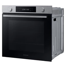 Samsung NV7B41301AS/U3 inox, beépíthető, sütőtér: 76L, grill, légkeverés, pirolitikus, sütő