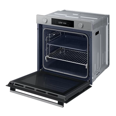 Samsung NV7B41301AS/U3 inox, beépíthető, sütőtér: 76L, grill, légkeverés, pirolitikus, sütő