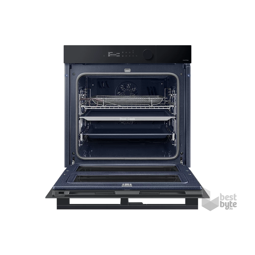 Samsung NV7B5775WAK/U3 fekete, beépíthető, sütőtér: 76L, grill, légkeverés, sütő
