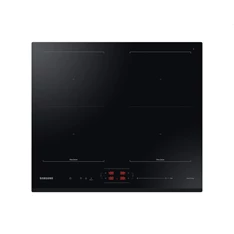 Samsung NZ64B5066GK/U2 fekete, beépíthető, indukciós, főzőzóna: 4, beépíthető méret: 56cm, főzőlap
