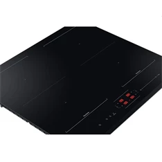 Samsung NZ64B5066GK/U2 fekete, beépíthető, indukciós, főzőzóna: 4, beépíthető méret: 56cm, főzőlap