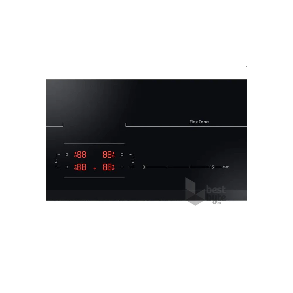 Samsung NZ64B5066GK/U2 fekete, beépíthető, indukciós, főzőzóna: 4, beépíthető méret: 56cm, főzőlap