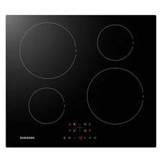 Samsung NZ64F3NM1AB/UR fekete, beépíthető, indukciós, főzőzóna: 4, beépíthető méret: 56cm, főzőlap (Újszerű)
